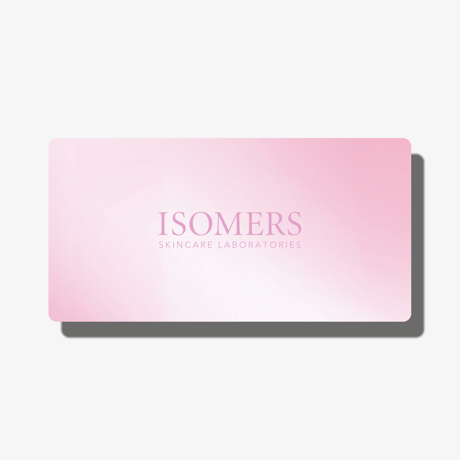 Isomers Skincare Gift Card