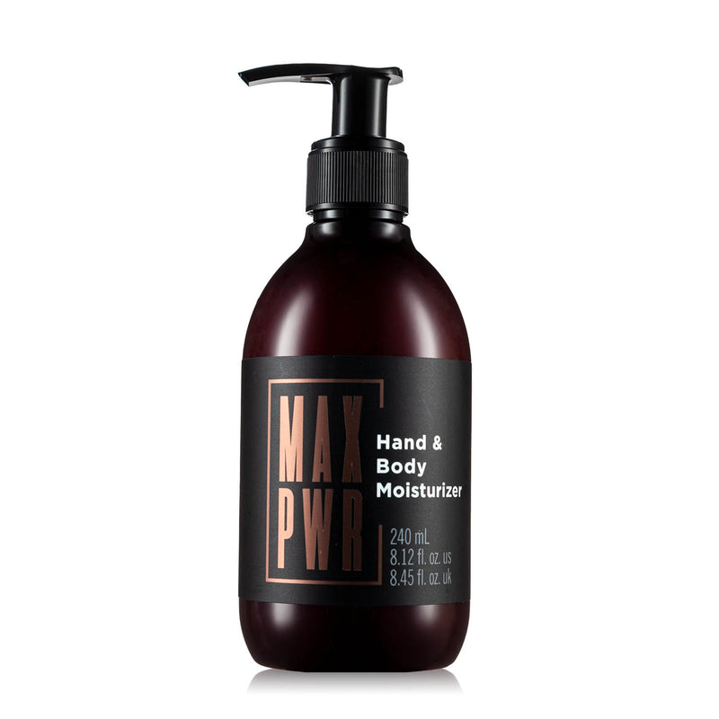 MAX PWR: Hand & Body Moisturizer