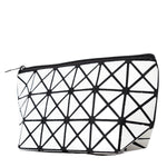 Signature Logo Geometric Cosmetic Bag