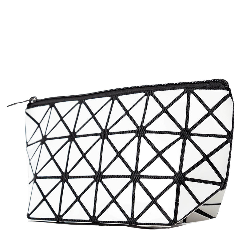 ISOMERS Signature Logo Geometric Cosmetic Bag or Crossbody